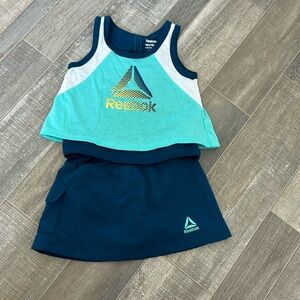 Toddler girl athletic set